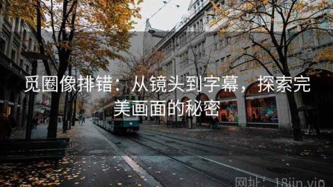 觅圈像排错：从镜头到字幕，探索完美画面的秘密